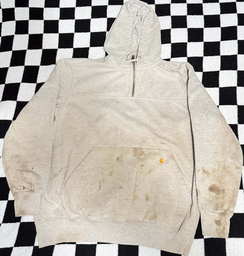 Carhartt Rain Defender Quarter-Zip Hoodie Sweatshirt XL